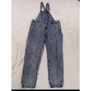 NWT Womens Plus Size Forever 21 2x Blue‎ Denim Jean Overalls Long New